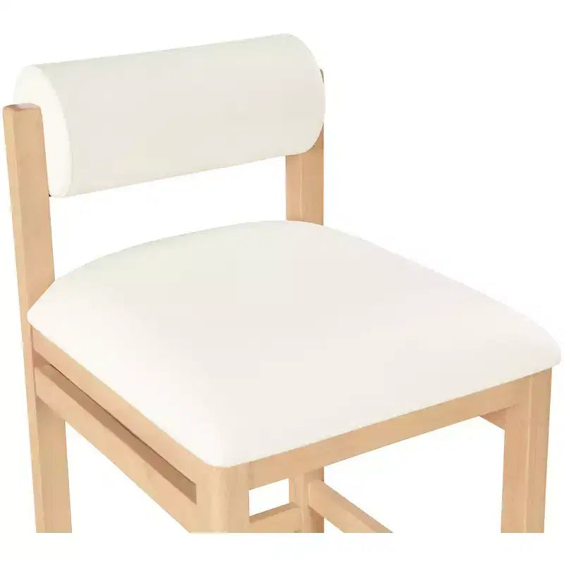 Sgabello da bancone Meridian Furniture, rivestito in ecopelle Roundhill