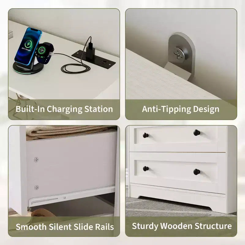 Comodino/cassettiera a tre cassetti piccolo, in legno, armadio/comodino da camera da letto, mobiletto moderno con cassetti in legno, adatto per il soggiorno.