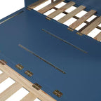 Letto a scomparsa Queen Murphy Bed con gambe dorate, letto a scomparsa Queen Size con armadio per camera degli ospiti o ufficio