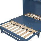 Letto a scomparsa Queen Murphy Bed con gambe dorate, letto a scomparsa Queen Size con armadio per camera degli ospiti o ufficio