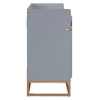 Letto a scomparsa Queen Murphy Bed con gambe dorate, letto a scomparsa Queen Size con armadio per camera degli ospiti o ufficio