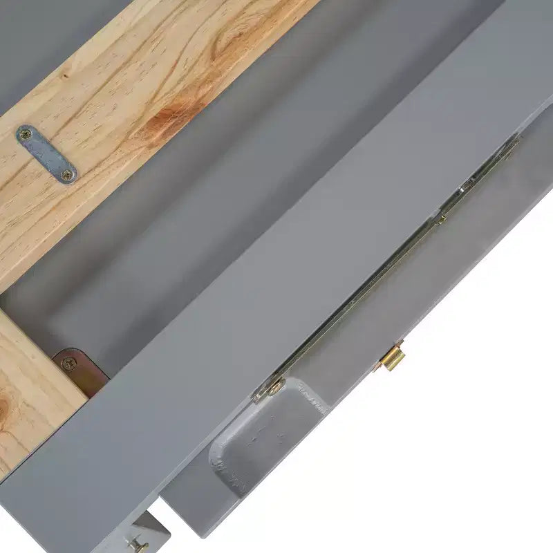 Letto a scomparsa Queen Murphy Bed con gambe dorate, letto a scomparsa Queen Size con armadio per camera degli ospiti o ufficio