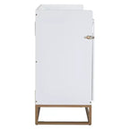 Letto a scomparsa Queen Murphy Bed con gambe dorate, letto a scomparsa Queen Size con armadio per camera degli ospiti o ufficio