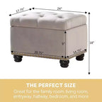 HomeStock Comfort Pouf contenitore 5th Avenue