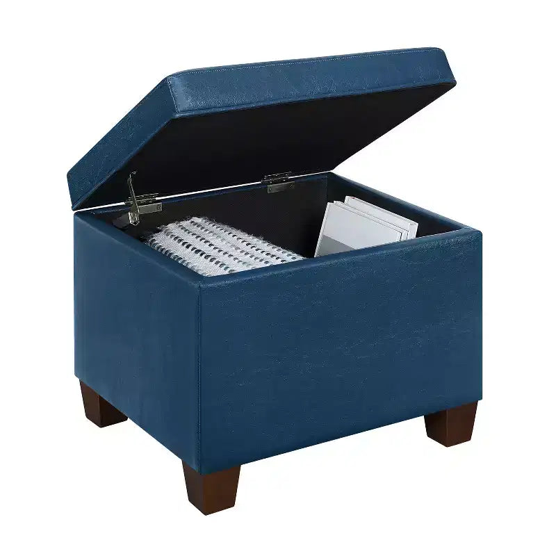 HomeStock Madison Contenitore Pouf