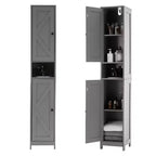 Set di mobili da bagno moderno Soluzione salvaspazio e resistente Set completo per un'organizzazione del bagno elegante e funzionale