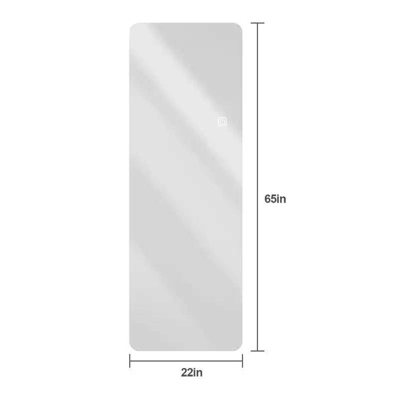 Specchio a figura intera rettangolare GDFStudio Kaia Modern 65H con 3 modalità di illuminazione
