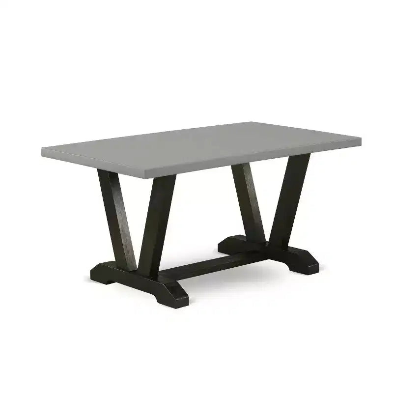 Tavolo da pranzo HomeStock in rovere naturale con 1 panca e 4 sedie, 6 pezzi