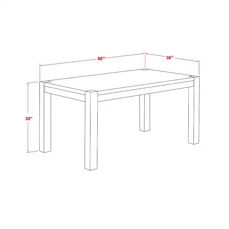 HomeStock Tavolo da Pranzo con Piano in Legno Massello Finitura Rovere Naturale 7 Pezzi con 6 Sedie Parson