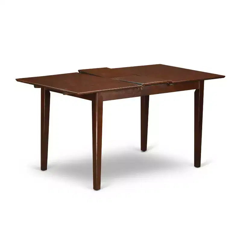 Set da pranzo 7 pz - Tavolo da pranzo salvaspazio e 6 sedie - Set da pranzo in legno