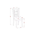 Set da pranzo in stile sud-ovest 5 pezzi tavolo e sedie - Mobili da cucina moderni in stile rustico
