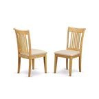 Set da pranzo da 3 pezzi - Tavolo da cucina con sedie, Set da pranzo salvaspazio, Finitura rovere