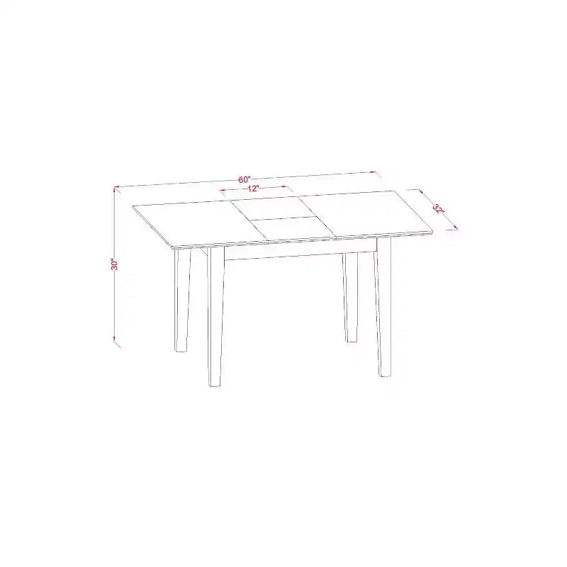 Set Tavolo da Pranzo 5 Pezzi - Tavolo da Cucina Piccolo con Sedie - Set da Pranzo Moderno