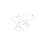 Set sala da pranzo in stile sud-occidentale - Tavolo e sedie - Set cucina moderno
