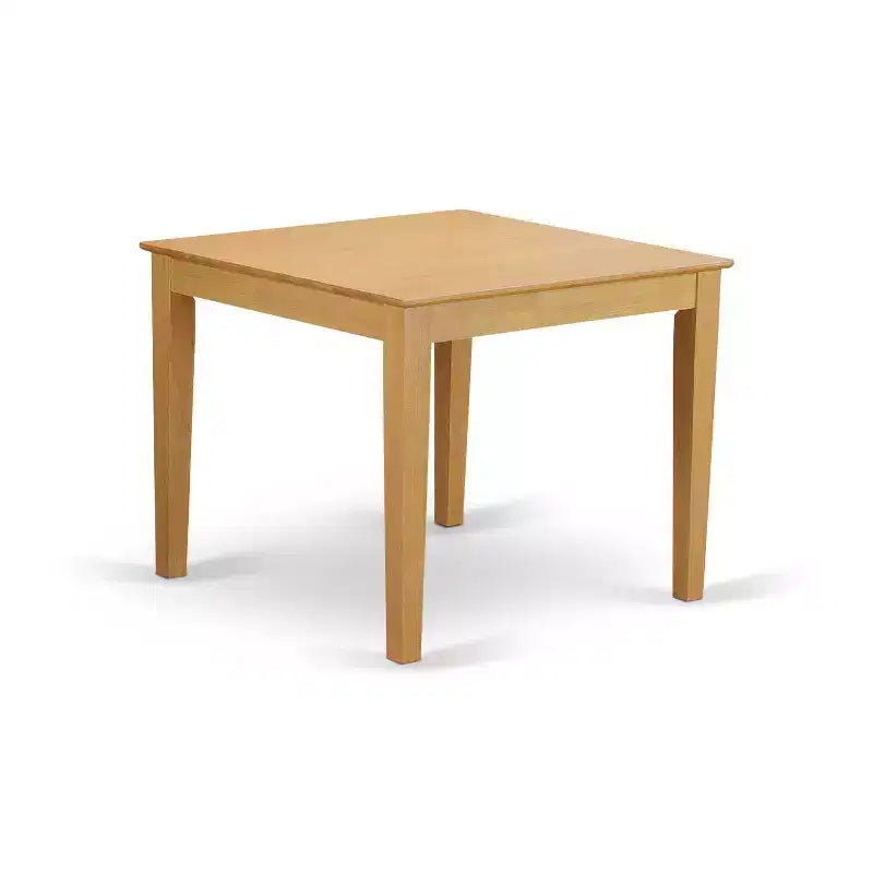 Set da pranzo quadrato 5 pezzi - Tavolo da 36 pollici con sedie Parsons - Tessuto di lino - Stile moderno rustico