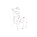 Set tavolo da cucina moderno - Tavolo da pranzo e sedie - Set dinette minimalista per la casa