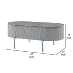 Tavolino Royal Hampton, grigio lucido, metallo cromato, legno grigio, 119 cm