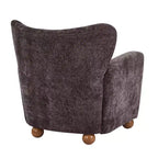 Poltrona moderna imbottita Christopher Knight Home Ember Wingback