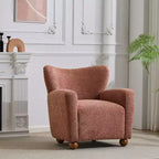 Poltrona moderna imbottita Christopher Knight Home Ember Wingback