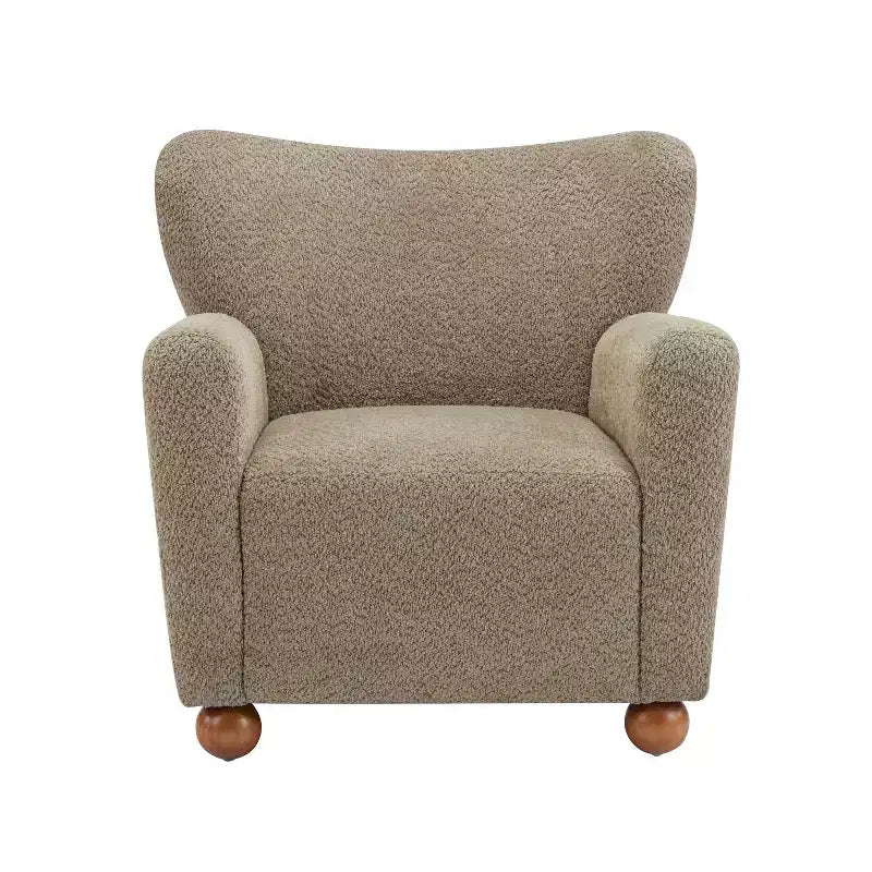Poltrona moderna imbottita Christopher Knight Home Ember Wingback