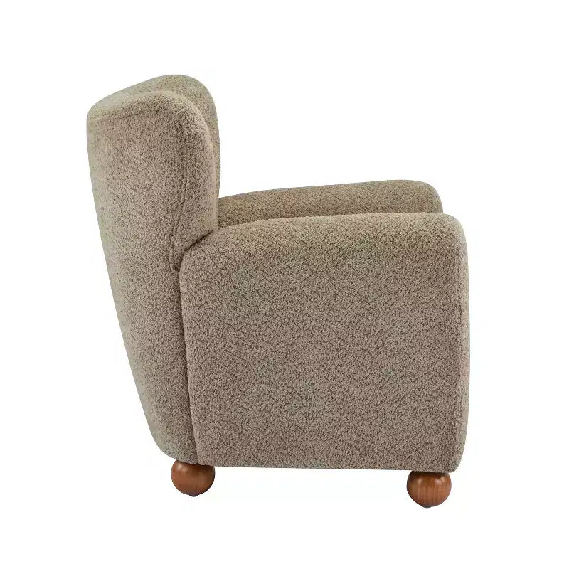 Poltrona moderna imbottita Christopher Knight Home Ember Wingback