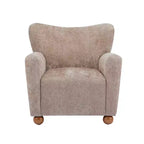 Poltrona moderna imbottita Christopher Knight Home Ember Wingback