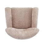 Poltrona moderna imbottita Christopher Knight Home Ember Wingback
