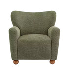 Poltrona moderna imbottita Christopher Knight Home Ember Wingback