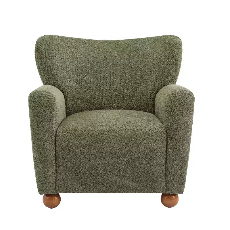 Poltrona moderna imbottita Christopher Knight Home Ember Wingback