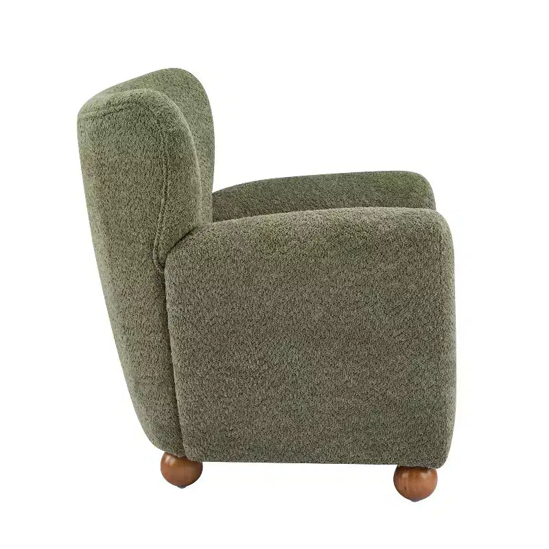 Poltrona moderna imbottita Christopher Knight Home Ember Wingback
