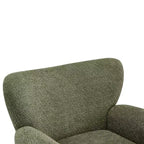 Poltrona moderna imbottita Christopher Knight Home Ember Wingback