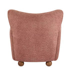 Poltrona moderna imbottita Christopher Knight Home Ember Wingback