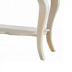 Comodino Royal Hampton Wood By Edalene, Bianco perla