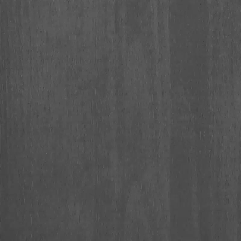 Comodino set da 2 Grigio scuro Legno massello di pino, MDF Medio