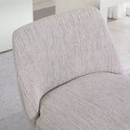 Homy Casa Set di 2 Sgabelli da Bar Girevoli con Altezza Bancone e Seduta Imbottita, Altezza Seduta 65 cm