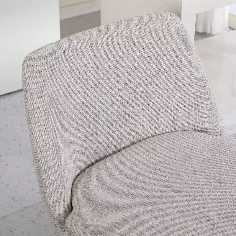 Homy Casa Set di 2 Sgabelli da Bar Girevoli con Altezza Bancone e Seduta Imbottita, Altezza Seduta 65 cm