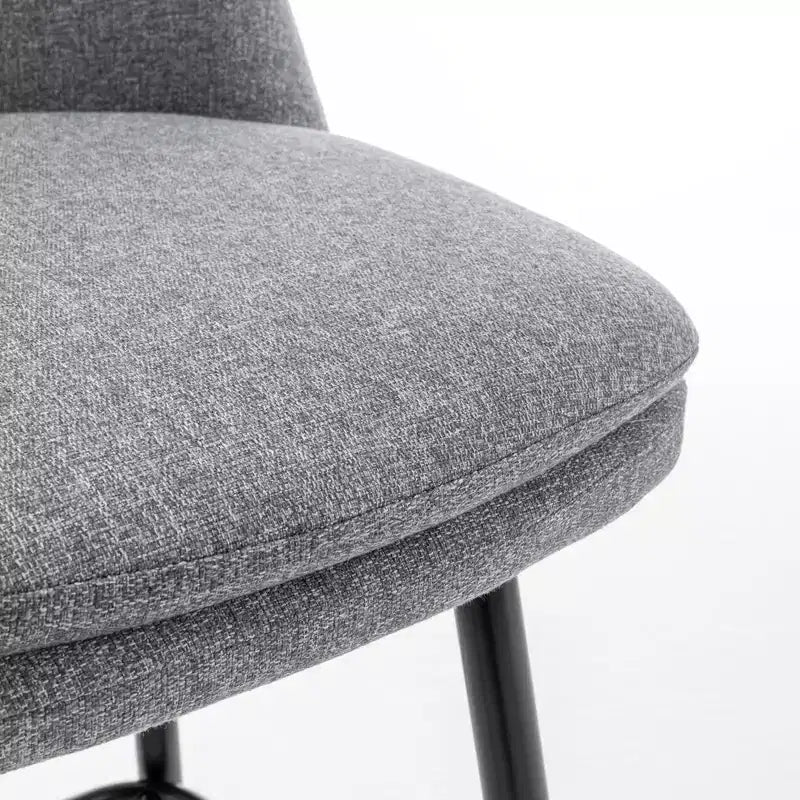 Homy Casa Set di 2 Sgabelli da Bar Girevoli con Altezza Bancone e Seduta Imbottita, Altezza Seduta 65 cm