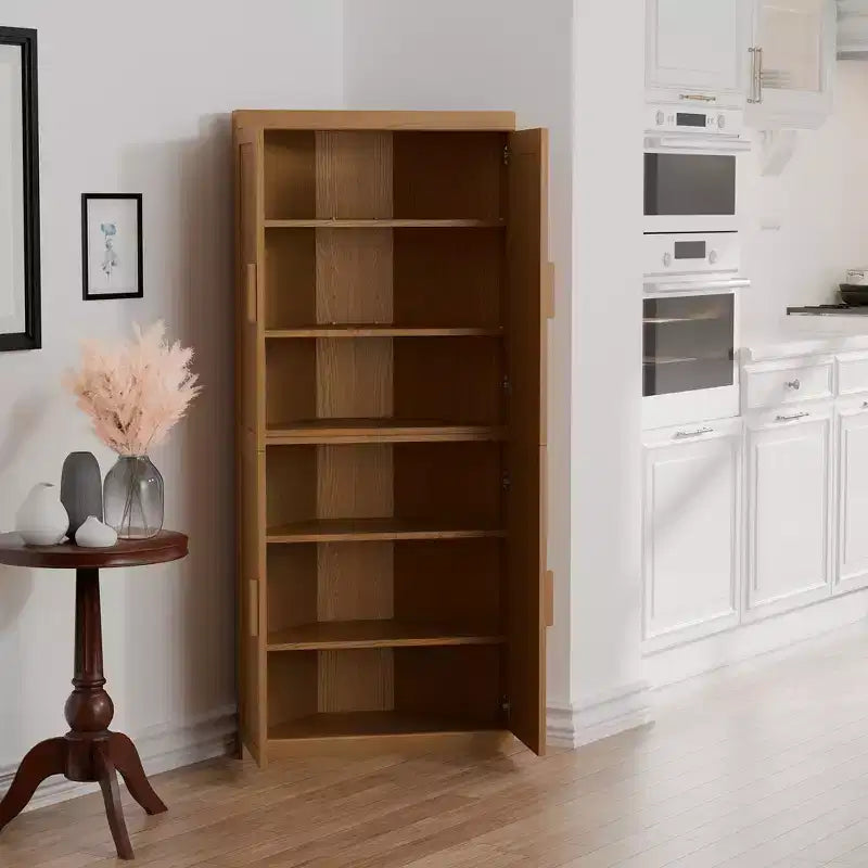 MAYEERTY Armadietti portaoggetti multiuso moderni a 4 ante, efficiente contenitore per soggiorno, sala da pranzo, camera da letto, beige, 2 pezzi
