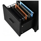 Scrivania a L da 65 pollici con piano sollevabile, scrivania angolare per computer, scrivania da ufficio con cassetto portadocumenti per l'ufficio di casa