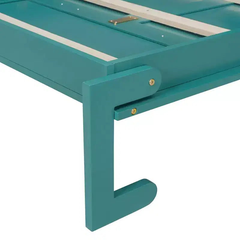 Letto a scomparsa Luxystar Twin Size con scrivania, armadietto e libreria