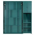 Letto a scomparsa Luxystar Twin Size con scrivania, armadietto e libreria