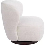 Studio 55D Pomona Sedia Girevole Occasionale Nathan Wheat Larghezza 30 Off-White