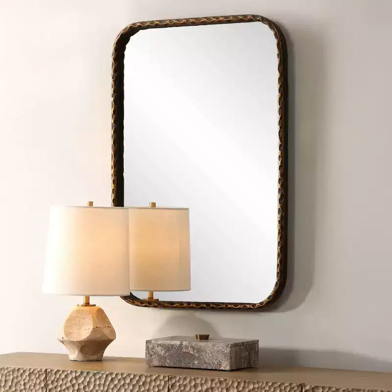 Specchio rettangolare Uttermost A Little Knotty Bronze 20 x 30 per toeletta