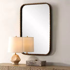 Specchio rettangolare Uttermost A Little Knotty Bronze 20 x 30 per toeletta