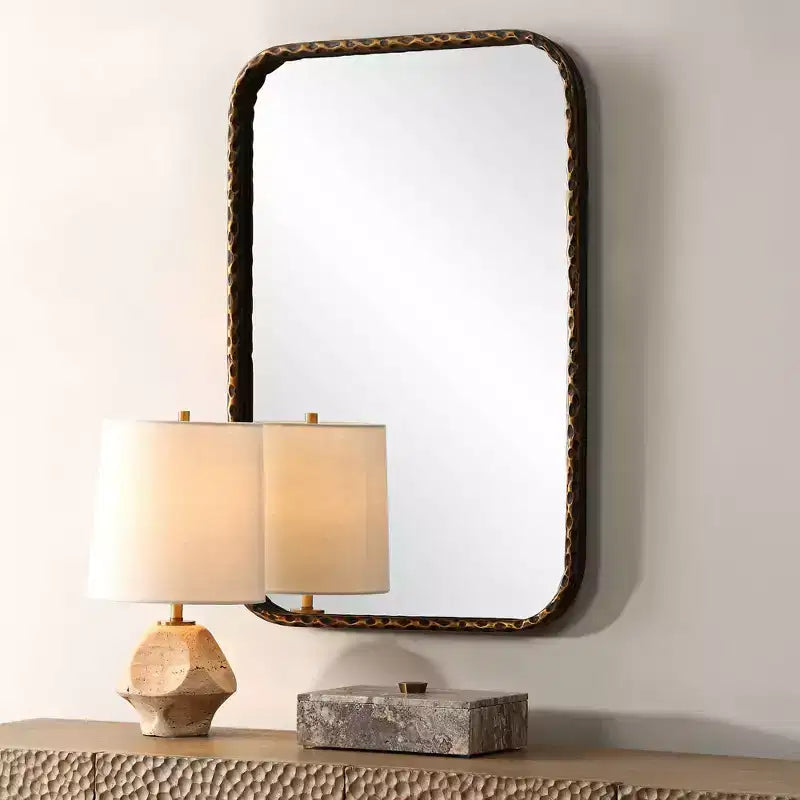 Specchio rettangolare Uttermost A Little Knotty Bronze 20 x 30 per toeletta