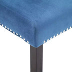 Sedie imbottite in velluto Banforth Nailhead (set da 2) - iNSPIREQ