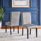 Sedie imbottite in velluto Banforth Nailhead (set da 2) - iNSPIREQ