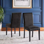 Sedie imbottite in velluto Banforth Nailhead (set da 2) - iNSPIREQ