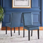 Sedie imbottite in velluto Banforth Nailhead (set da 2) - iNSPIREQ