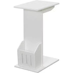 Tavolino rotondo HomeStock con piano in legno - 1 pezzo